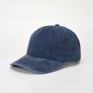 Washed Indigo Denim Baseball Cap